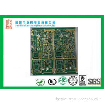 4 layer boards  Immersion gold PCB , custom printed circuit